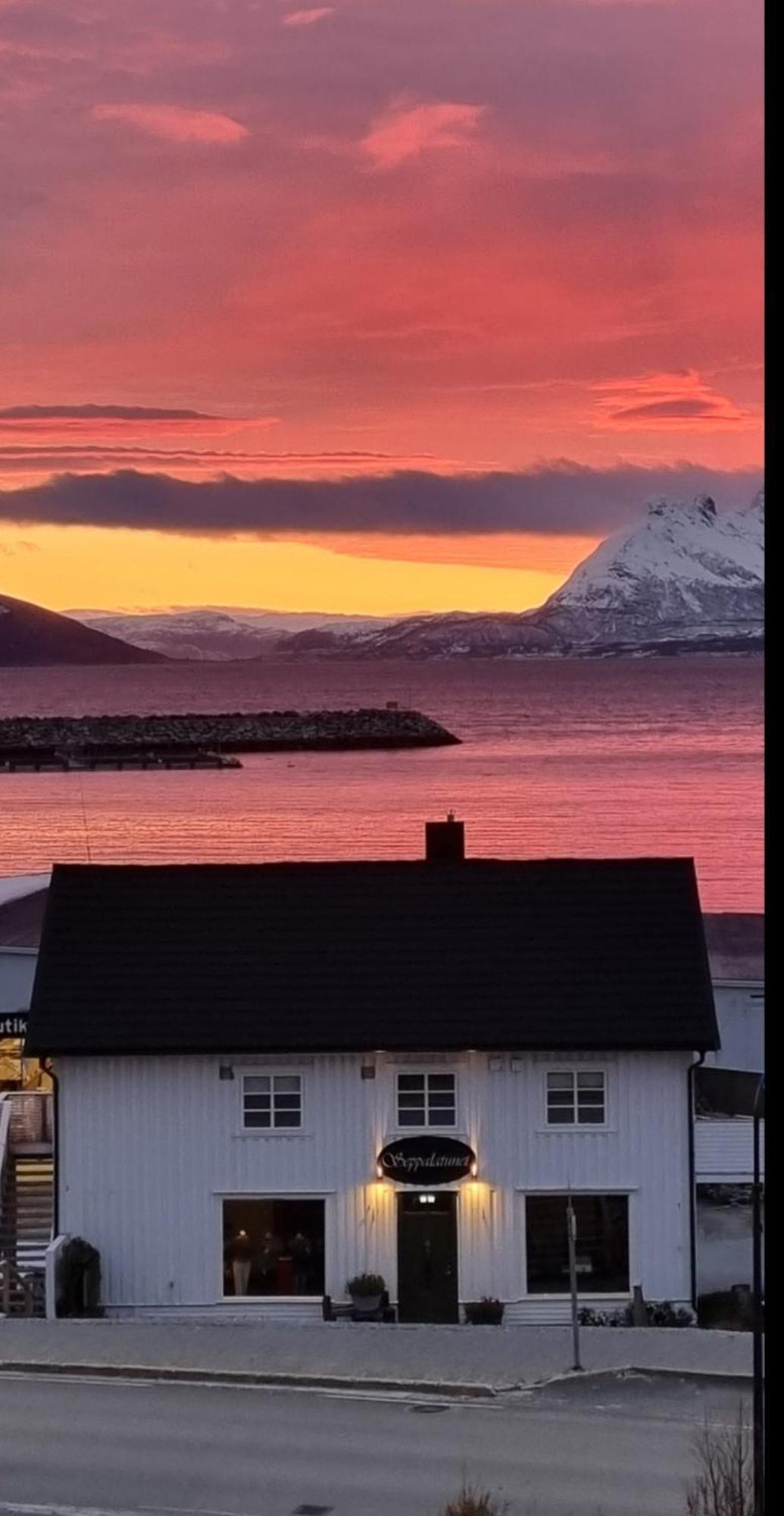 Loftsleilighet Midt I Sentrum Skjervoy Exterior foto